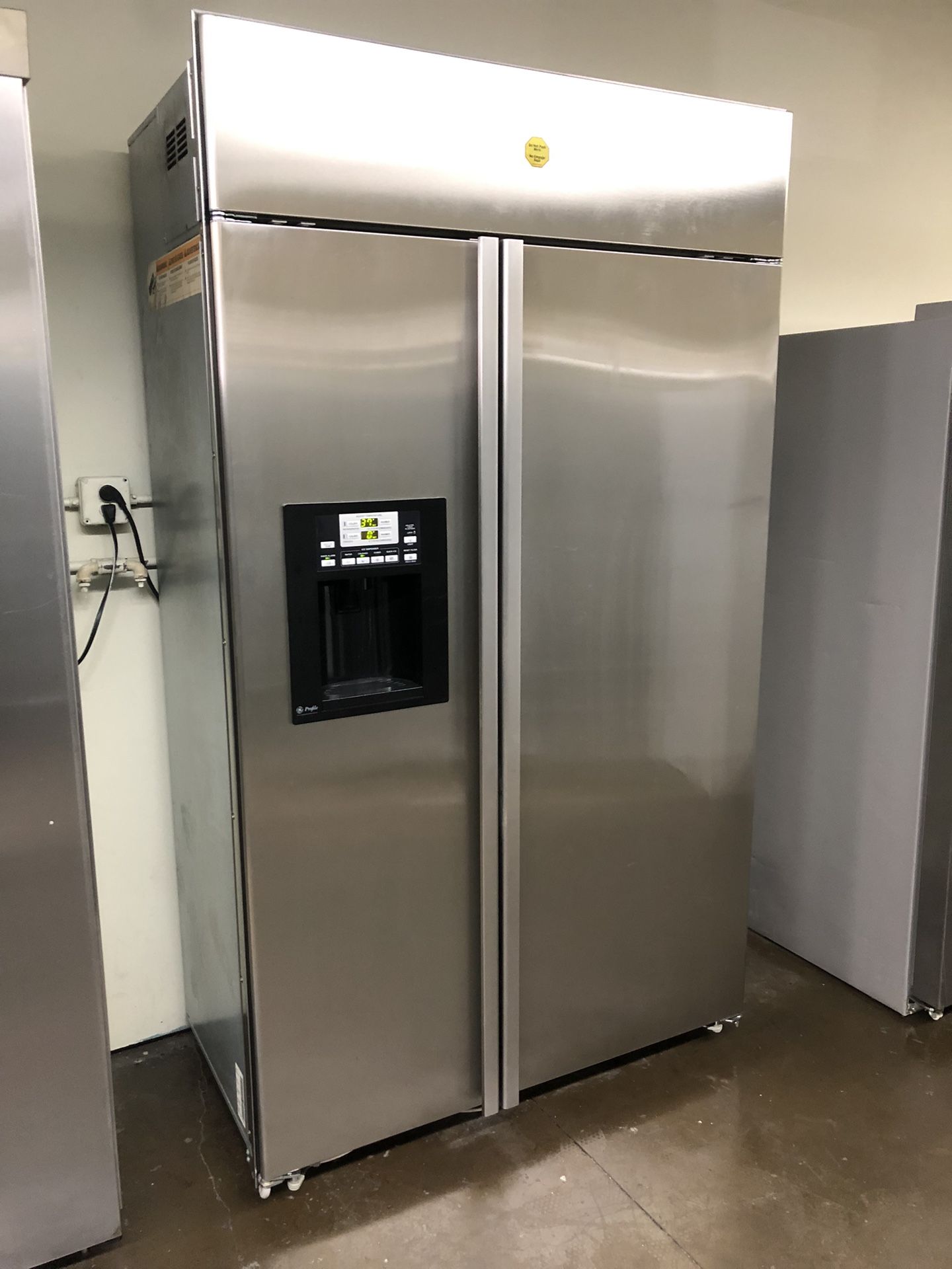 GE 48” Stainless Steel Built In Side By Side Refrigerator