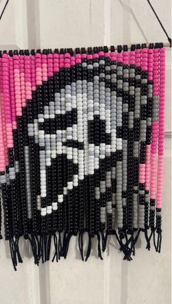 Beaded tapestry