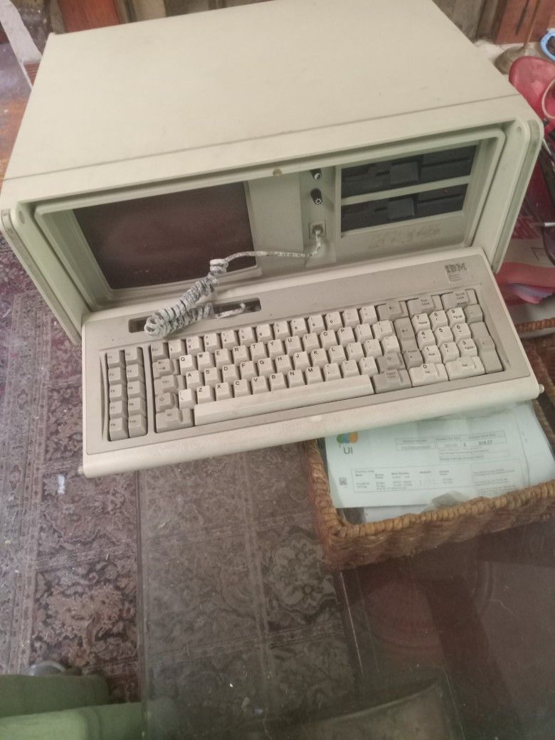 IBM Vintage Portable Computer