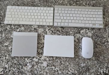 Apple keyboard and mouse