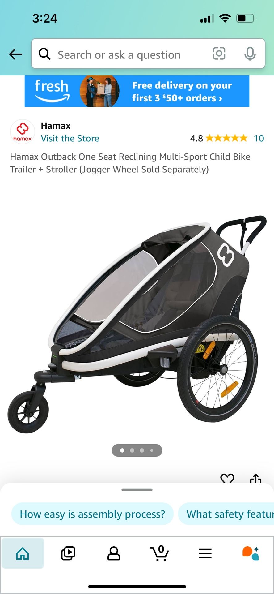 Hamax Multifunctional Child Carrier
