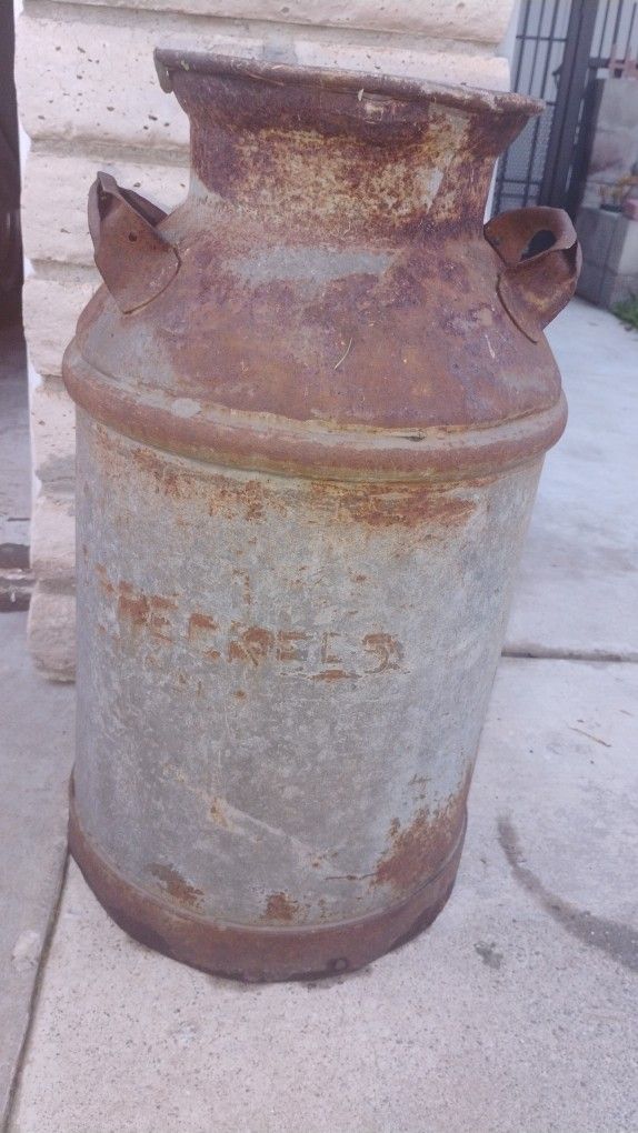 Old Milk Can