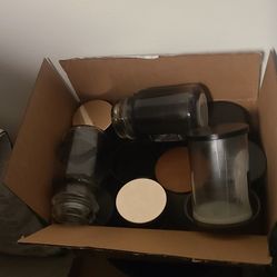 Empty Candle Jars