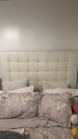 Full Size Bedframe.  Mattress not included