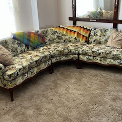 French Provincial Three-Piece Sectional