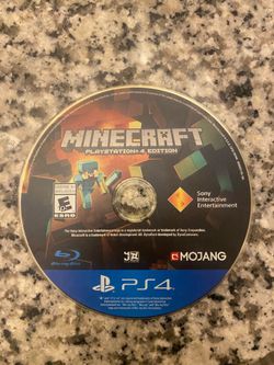Mincraft for ps4