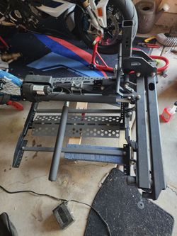 Platform hitch and scooter