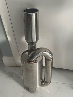 Stainless Steel Exhaust Muffler with Tip
