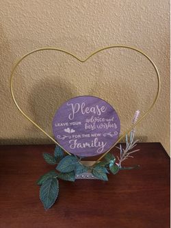 Wedding sign