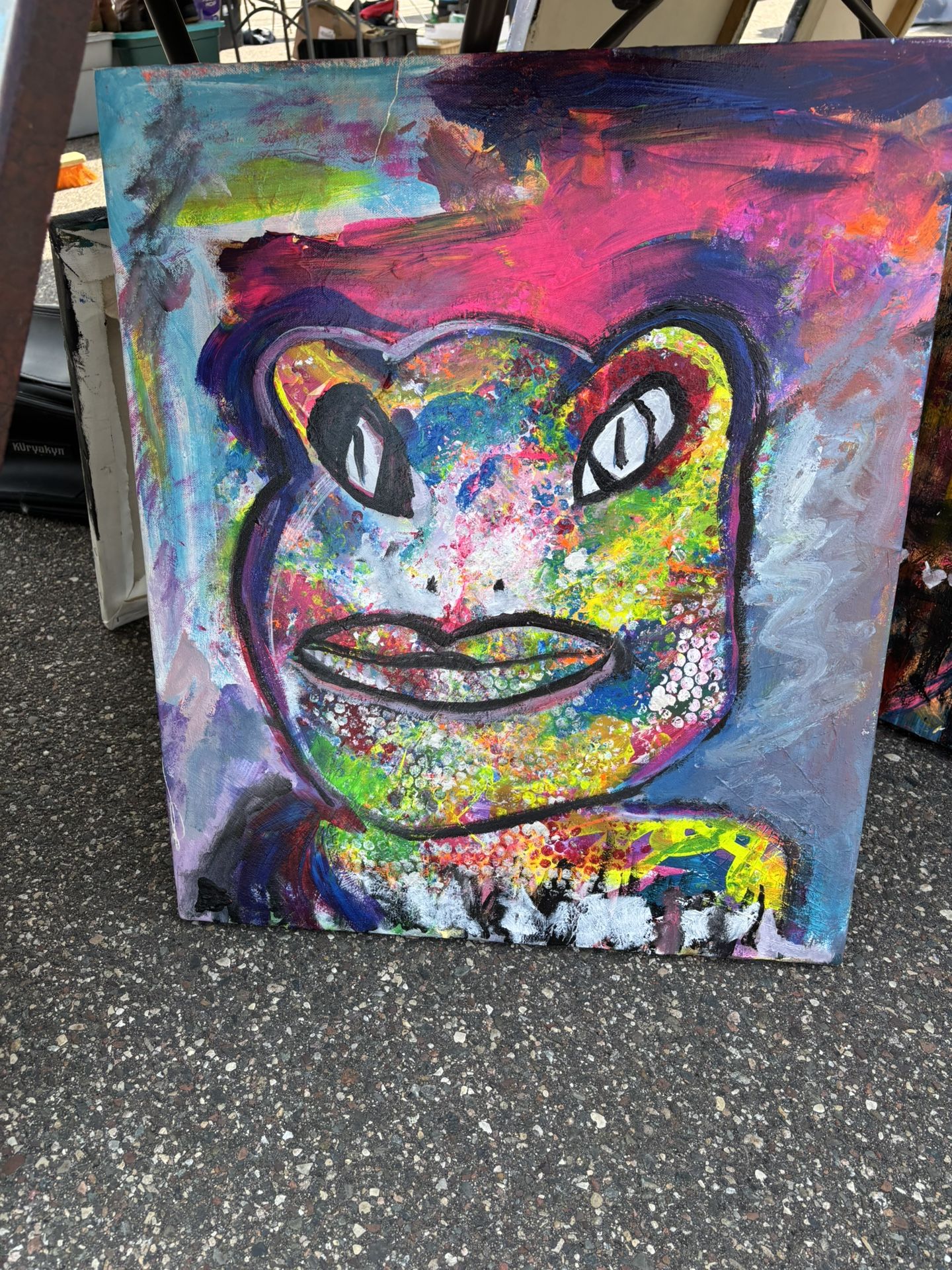 Original Artwork (Amphosia The Frog)