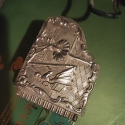 Vintage Pewter Piano 