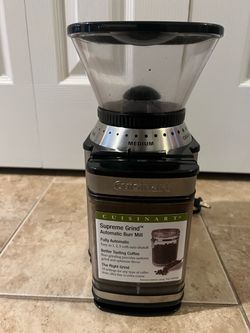 Cuisinart Supreme Coffee Grinder Automatic Burr Mill