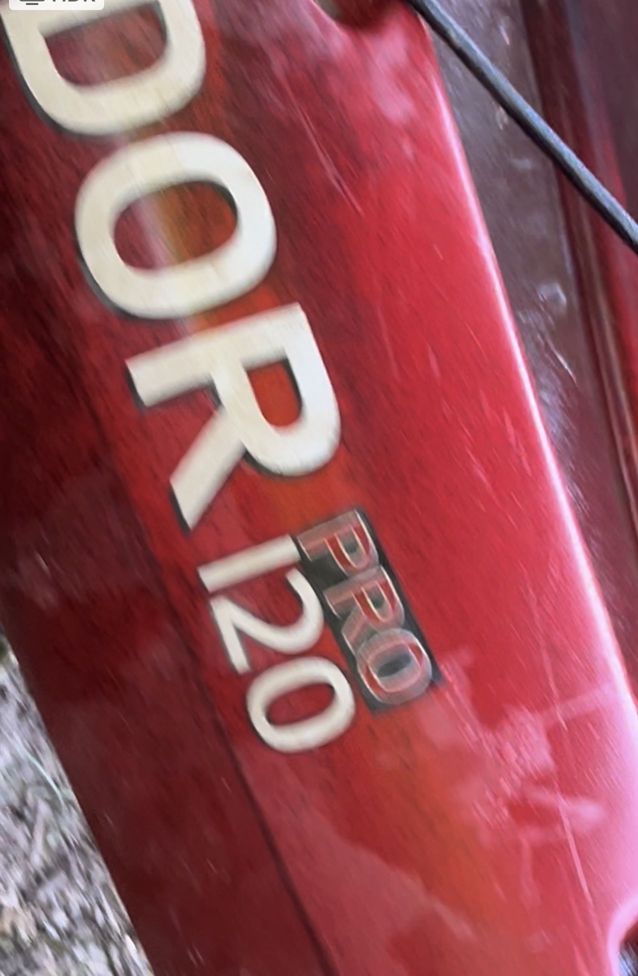 1 Red Kayak Perception Pescador Pro 120.