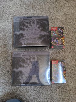 Pokemon Pitch Black Elite Trainer Box ETB $85 or Booster Bundle $45 Price is firm