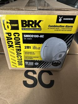 Smoke and Carbon Monoxide detectors