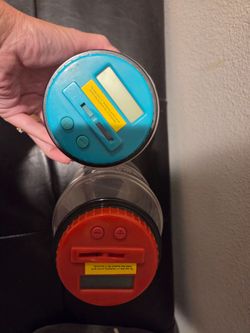 2 electronic coin banks