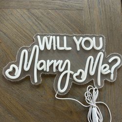 Will You Marry Me? Sign