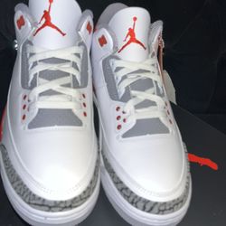 Jordan 3 Fire Red 