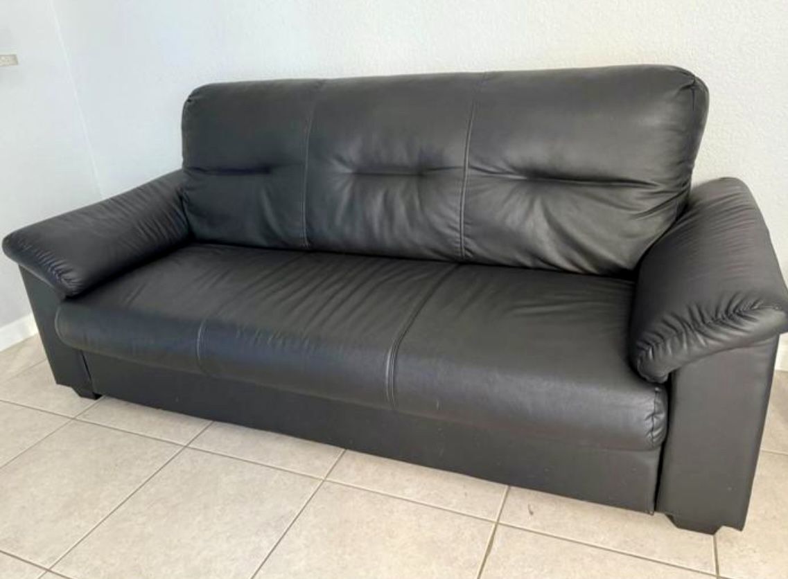 Black Couch Sofa