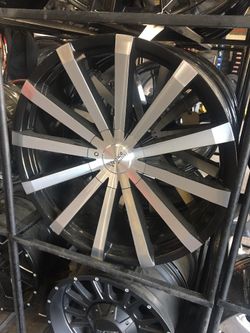 24 inch venice wheels brand new fits charger, challenger, chrysler, camaro