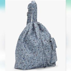 Lucky Brand Bag Zayd Sling Shoulder Bag Lightweight Summer Festival Blue