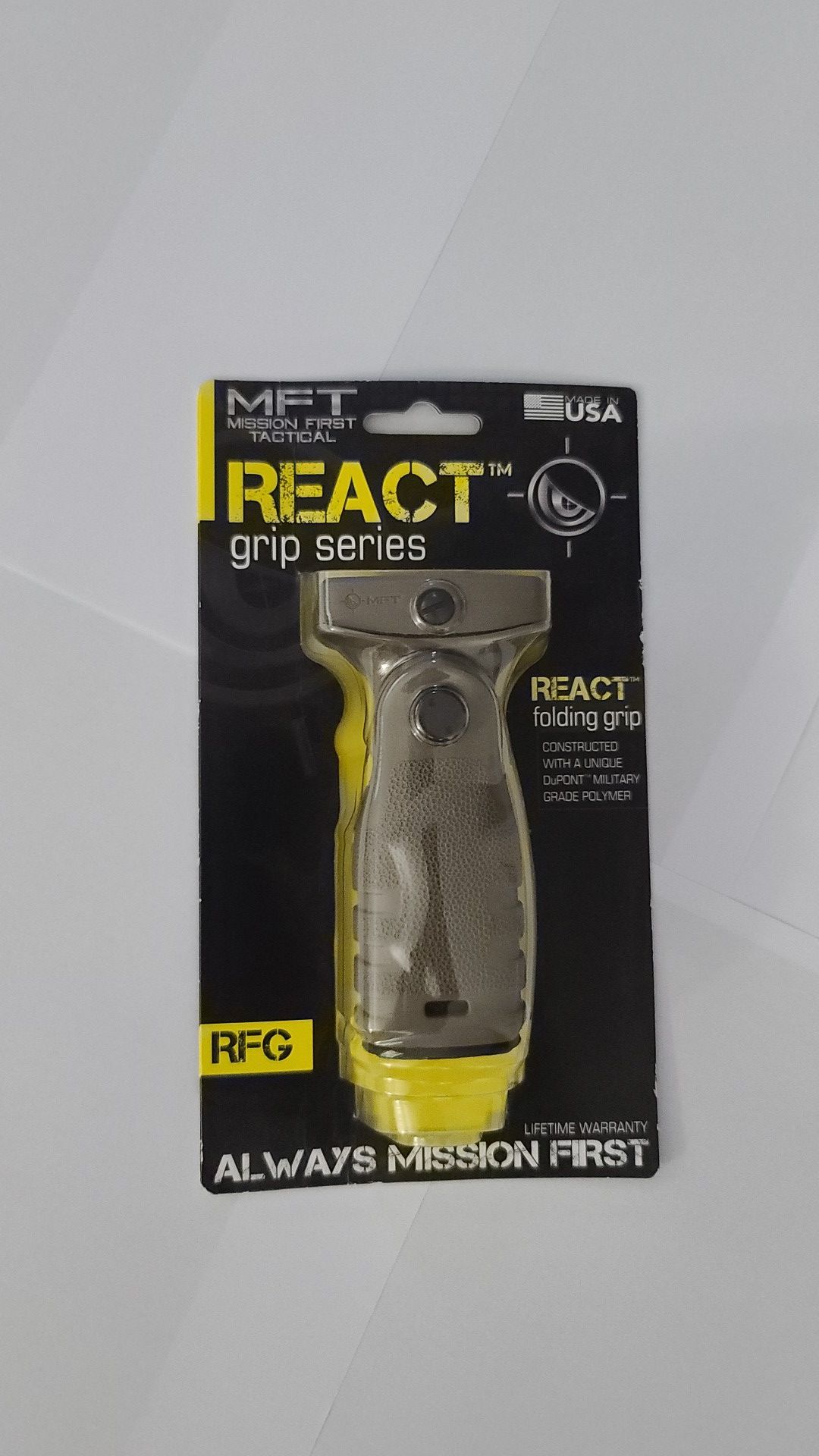 NEW MFT REACT folding grip