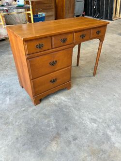 Older wooden desk