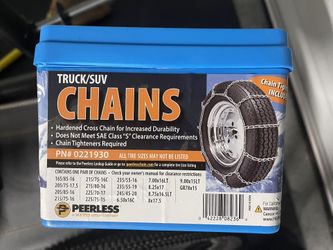 Truck/SUV Snow Chains Metal