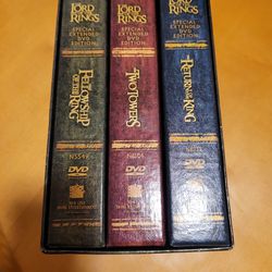 Lord Of The Rings Trilogy Boxed DVD Set Collector's Edition