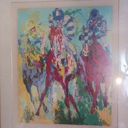 LeRoy Neiman litho "Finish Line" 