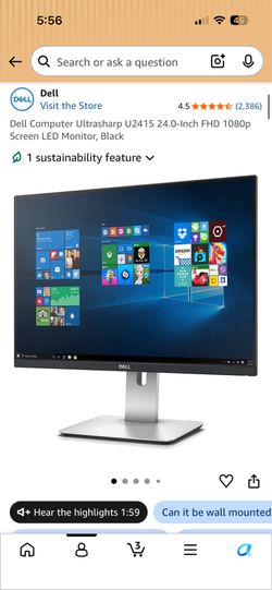 24inch Dell Monitor