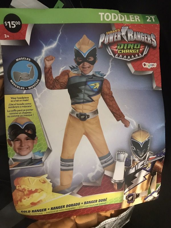 New Halloween costume power ranger 2T