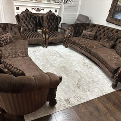 Four Piece Two Sofa And Two Chair