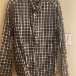 Theory. Button Up Dress Shirt Size Extra Large!