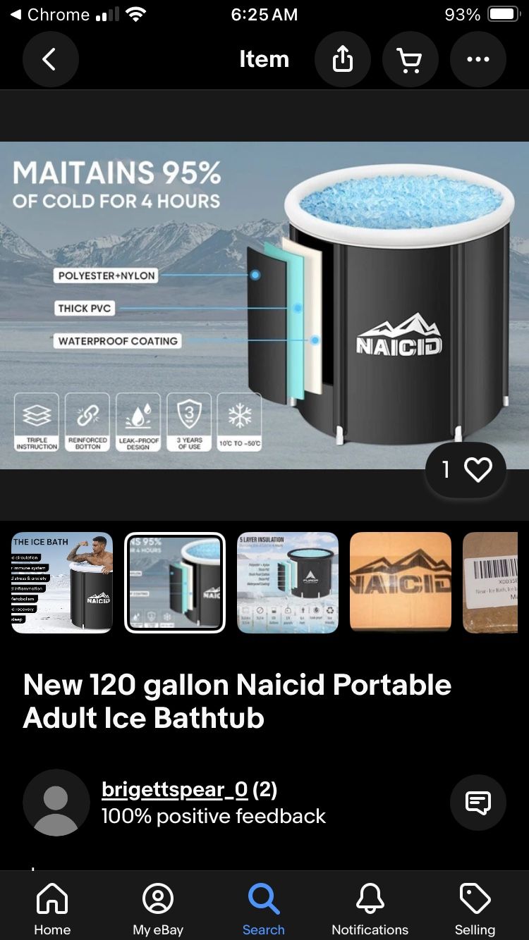 New Portable Cold Plunge 