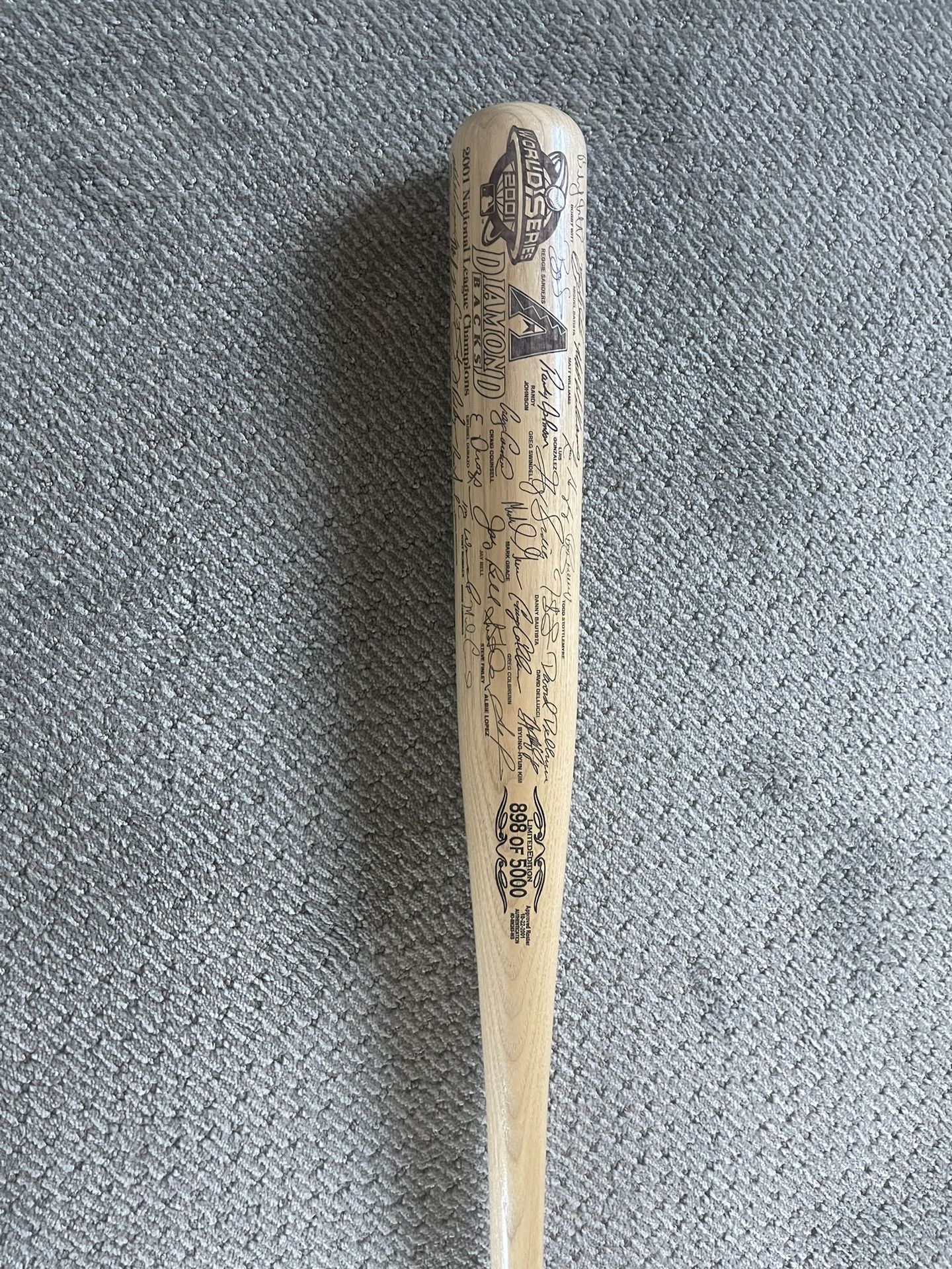 Arizona Diamond Backs 2001 World Series Team Bat,All Products : American Fashion Style Bags On Sale