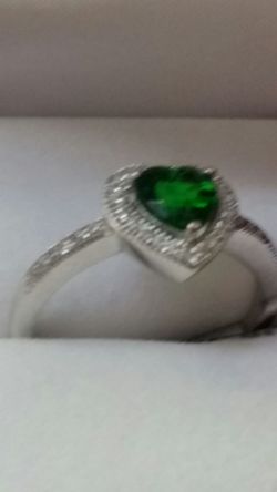 Size 8.. .925 sterling silver Ring.