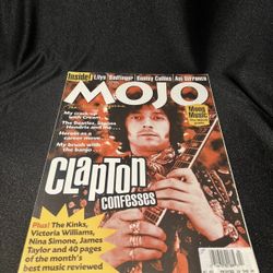 Mojo Music Magazine April 1998 Clapton Confesses NO CD