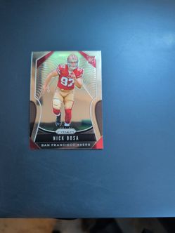 Nick Bosa Panini Prizm Rookie Card 49ers