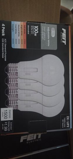 4 pack light bulbs