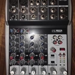 Behringer Xenyx Q802USB Mixer – USB Audio Interface