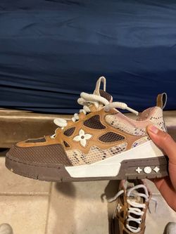 Brown lv shoes
