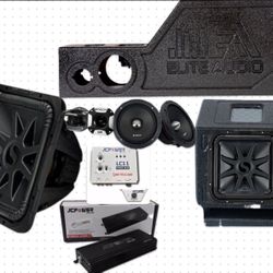 New Chevy Center Console Bass Package Kicker L7s 12” Speakers Tweeters INSTALLED