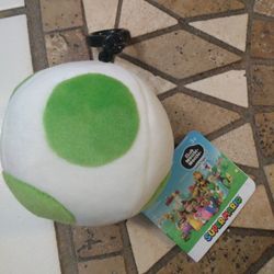 Brand New Super Mario Clip On Plush