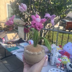 Crochet Bouquet Of Flowers 