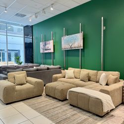 NEW ✨ Mid-Century Modern Octavia Sectional Sofa Set 🛋️