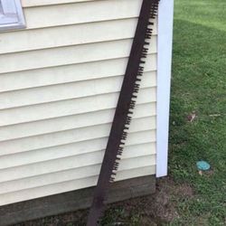 Antique Two-Man Cross Cut Saw