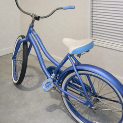 Blue Beach Cruiser Bike – Comfort Seat – Great Condition