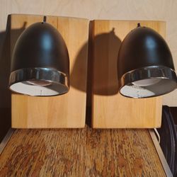 Pair Of Custom Made wall Lamps