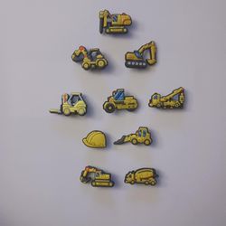 CONSTRUCTION CROC CHARMS 